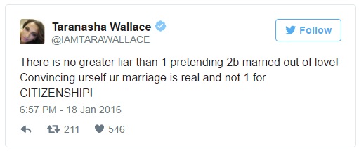 Tara Wallace tweet