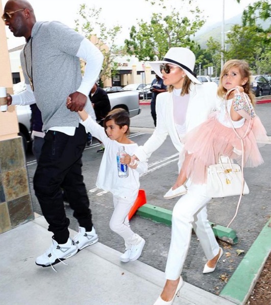 Khloe and Lamar celebrate Easter together