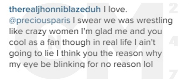 Jhonni Blaze Shades Precious Paris