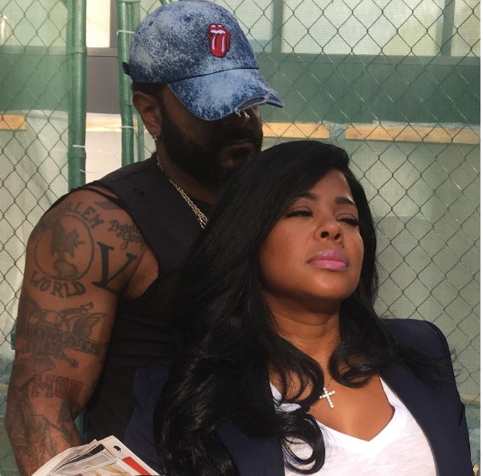 Jim Jones Drags a Fan Over Chrissy Lampkin Remark