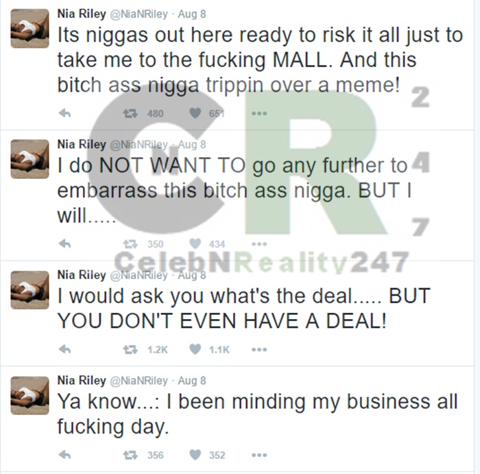 Nia Riley FIRES WARNING SHOTS at Her Ex-Soulja Boy