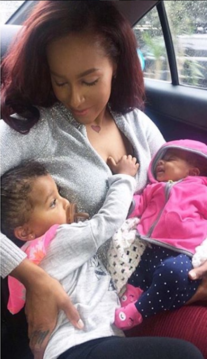 Peter Gunz Defends Amina Buddafly Holding Baby Gunner