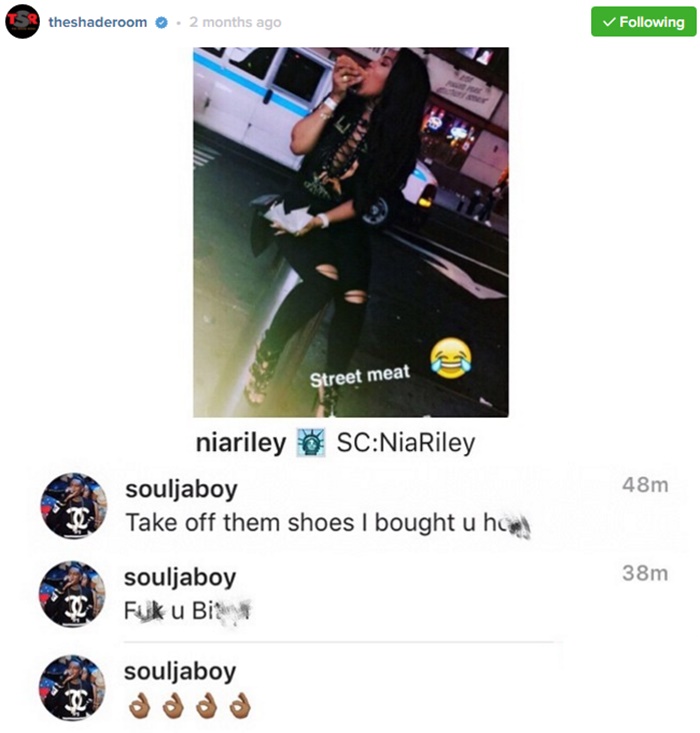 Nia Riley + Soulja Boy Called it Quits For GOOD