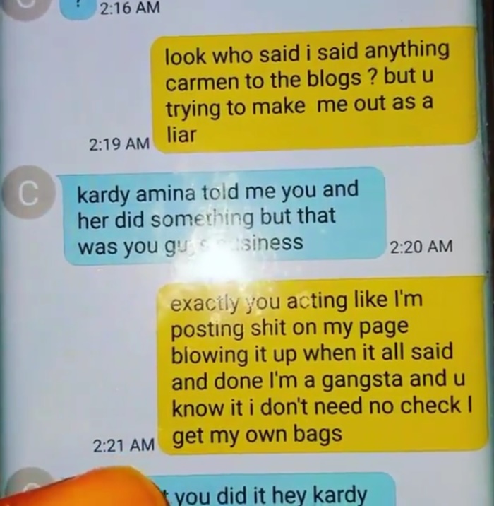 Kardy Ferrari DEBUNKS The Amina RUMORS