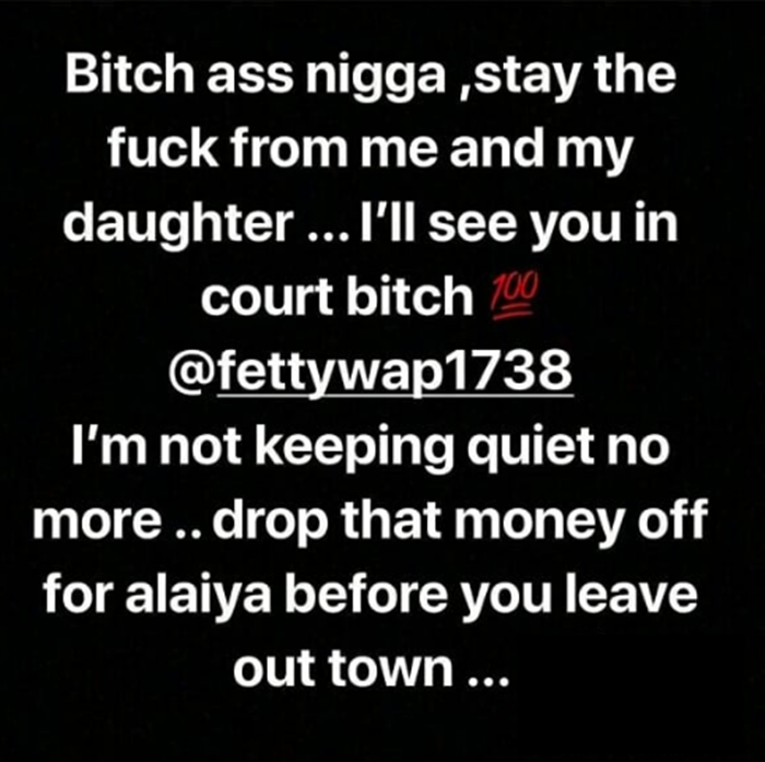 Alexis Skyy Threatens Fetty Wap with Lawsuit