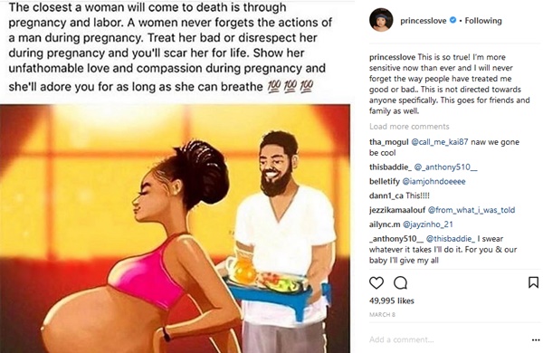 Princess Love Drags Ray J's Sister Brandy On Instagram