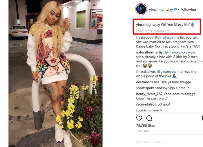 Is Blac Chyna Getting Married to YBN Almighty?