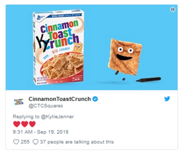 Kylie Jenner Has Life-Changing Moment Eating Cereal with Milk