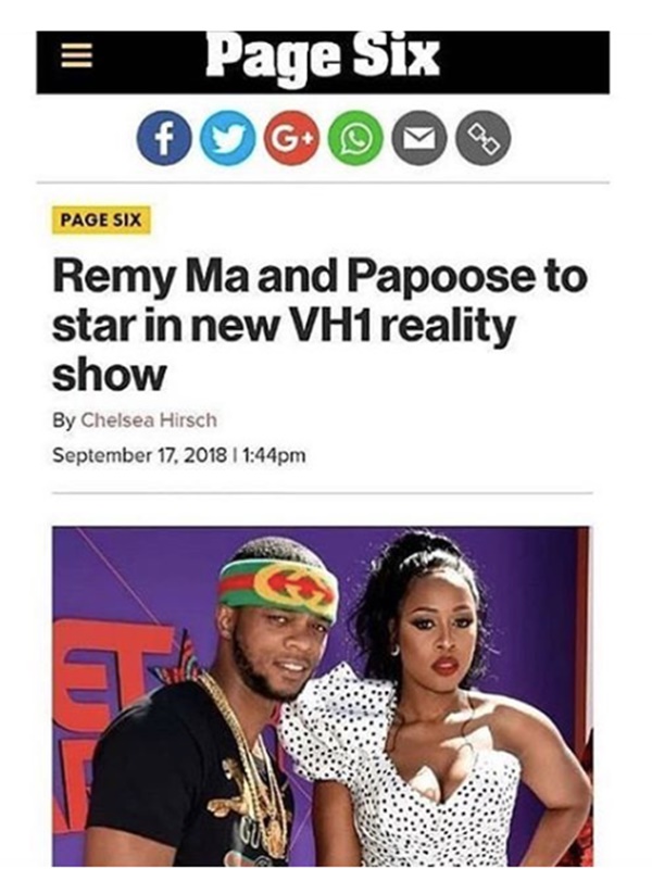 Remy Ma and Papoose Land Spin-Off Series on VH1