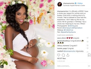 Real Housewives of Atlanta's Shamea Morton Welcomes a Baby Girl